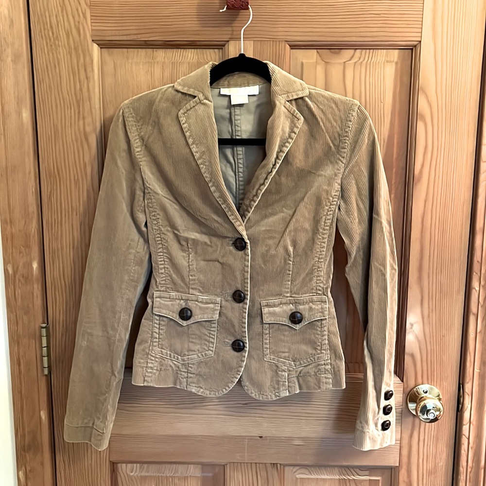 Michael Kors corduroy blazer. XS